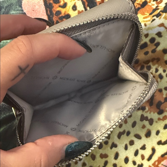 Michael Kors Gray Compact Wallet - Picture 8 of 9